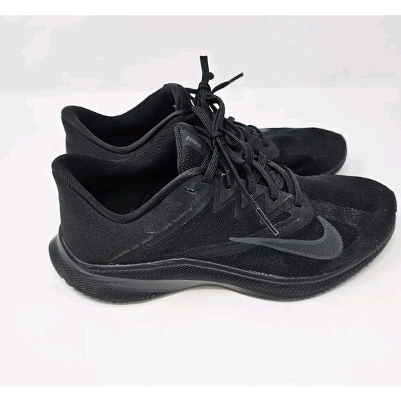 Nike Shoes - Nike Womens Quest 3 CD0232-001 Triple Black Running Shoes Sneakers Size 8